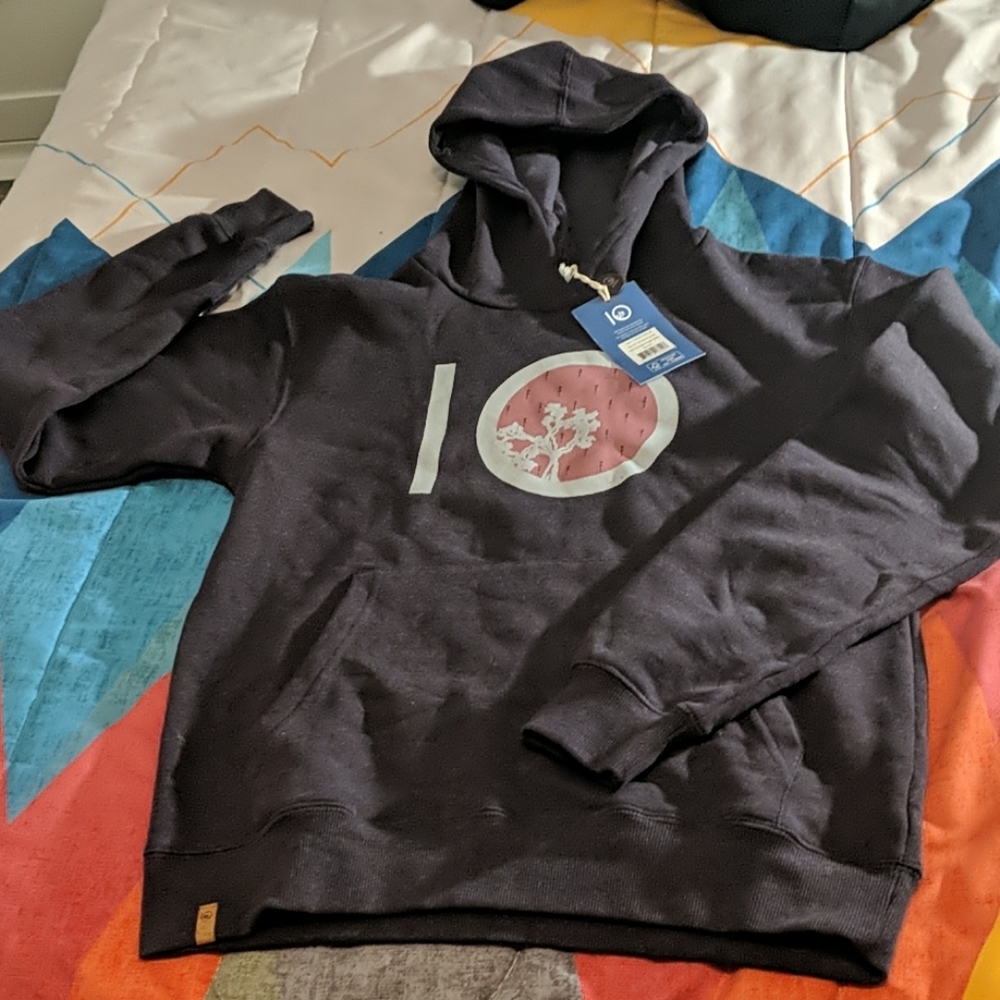 NWT Aubergine Purple Heather hoodie